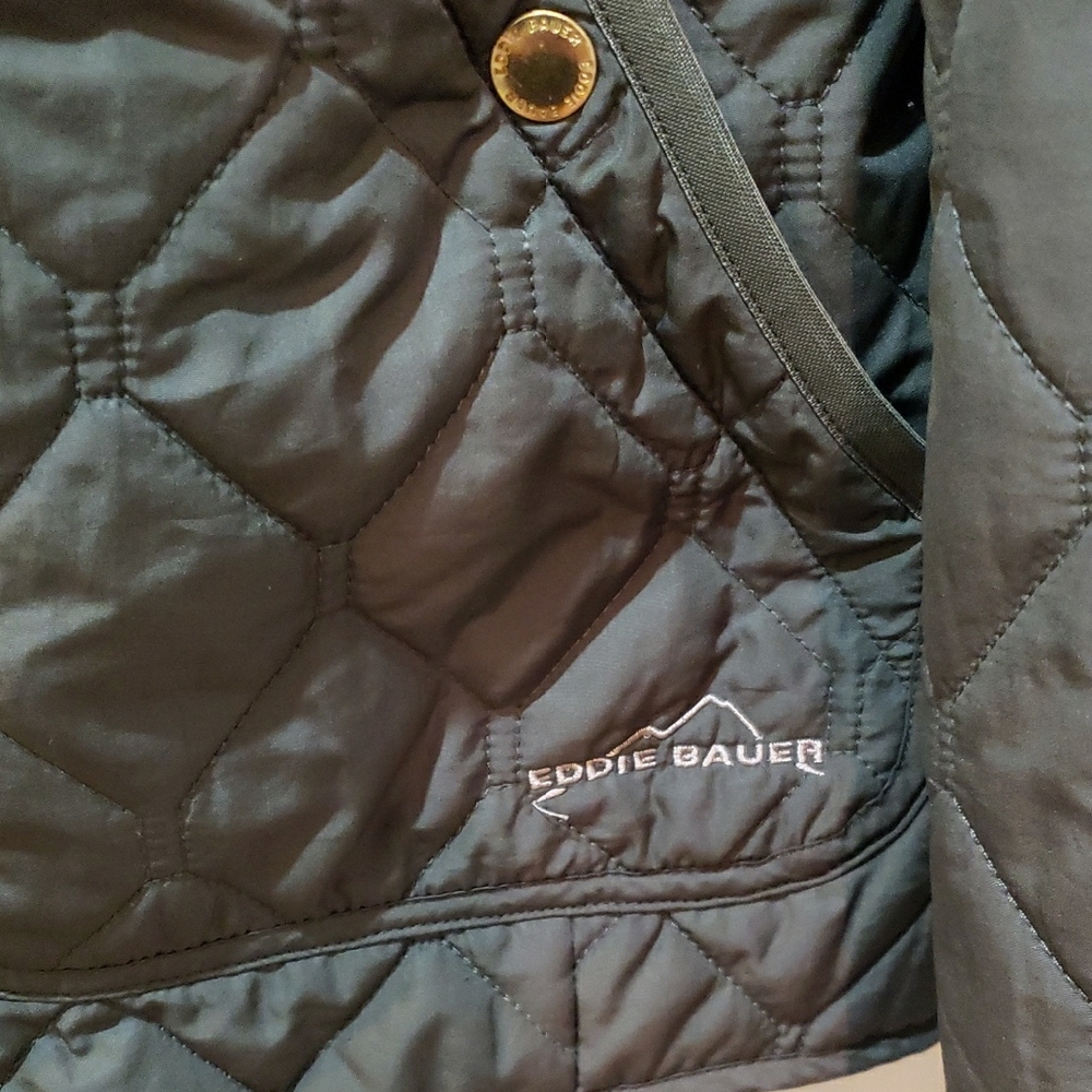 Eddie Bauer Olive Green Women's Jacket Size L - Picture 2 of 5